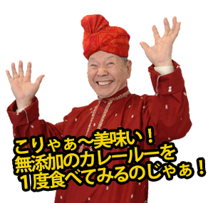 こりゃぁ~美味い!無添加のカレールーを1度食べてみるのじゃぁ!